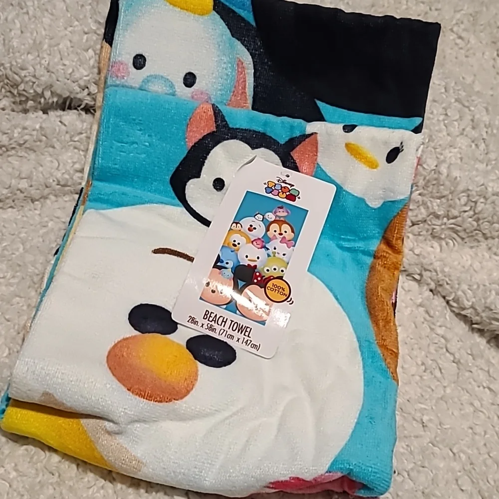 New Disney Tsum Tsum Beach Towel